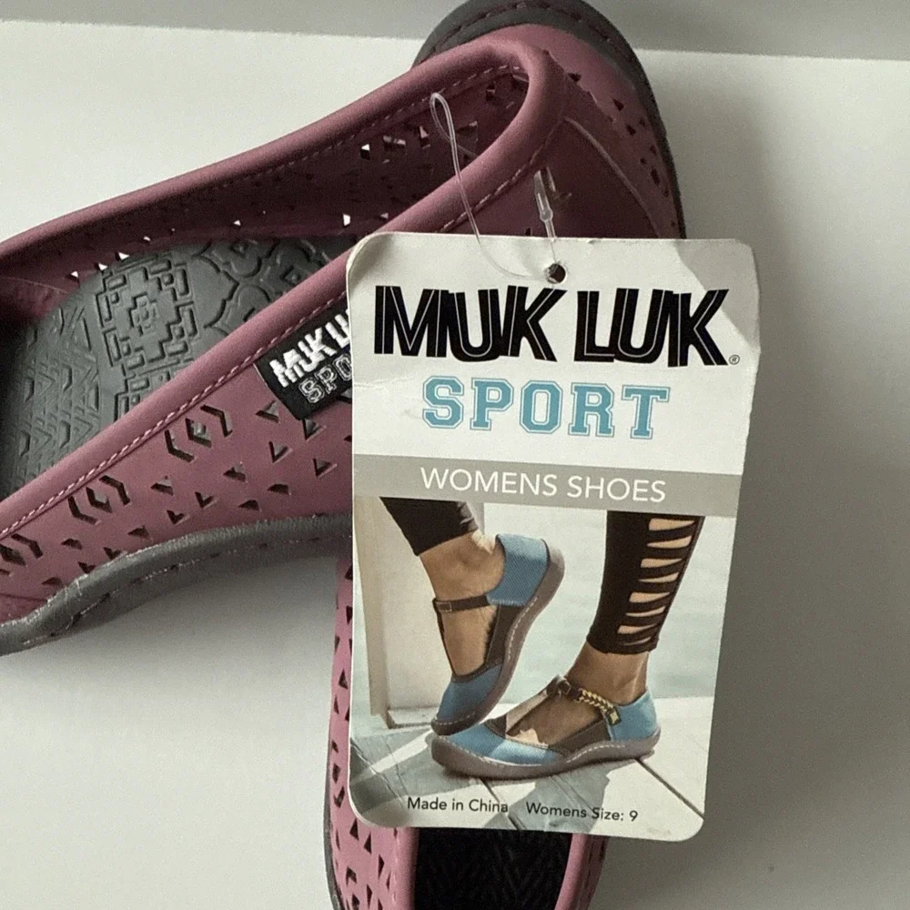 Muk Luks Sport Women Sandy‎ Beach Shoe Rose Pink Size 9 Style 120010 NWT